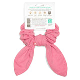 Pink Multi-Use Bow Scrunchie, Hair Tie, and Best Scrunchie #color_flamingo
