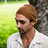 best headbands for men - cocoa brown bandana #color_cocoa-brown