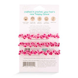 KOOSHOO crochet hair ties Hot Jam pink red healthy hair organic
#color_hot-jam