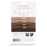 organic cotton hair ties for brunette brown hair #color_earth-tints