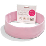 pink organic fitness headband for women #color_pink-mist