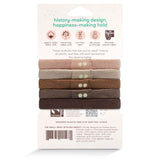 organic cotton hair ties for brunette brown hair #color_earth-tints