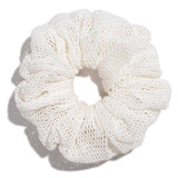 Oversized sheer scrunchies - Stylish eco-friendly hair accessories #color_coconut-milk