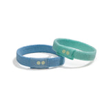 KOOSHOO plant-based hair ties 2-pack, south pacific island blue and green #color_south-pacific