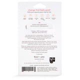 Back Image of KOOSHOO plastic-free round hair ties mini 12 pack black #color_black-12-pack