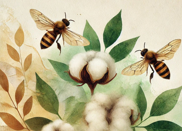 Bee Health and Organic Cotton: A Choice for a Cleaner Planet