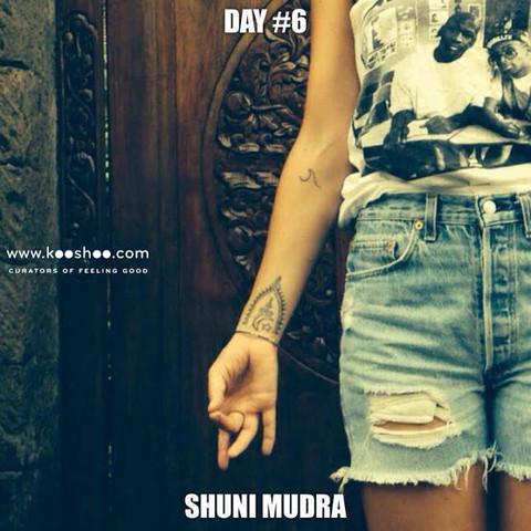 Shuni, the Mudra of Patience - 30 Weeks of Mudras