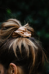 KOOSHOO plastic free scrunchies in macchiato brown #color_macchiato-brown