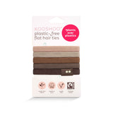 plastic-free hair ties for brunettes brown hair #color_earth-tints