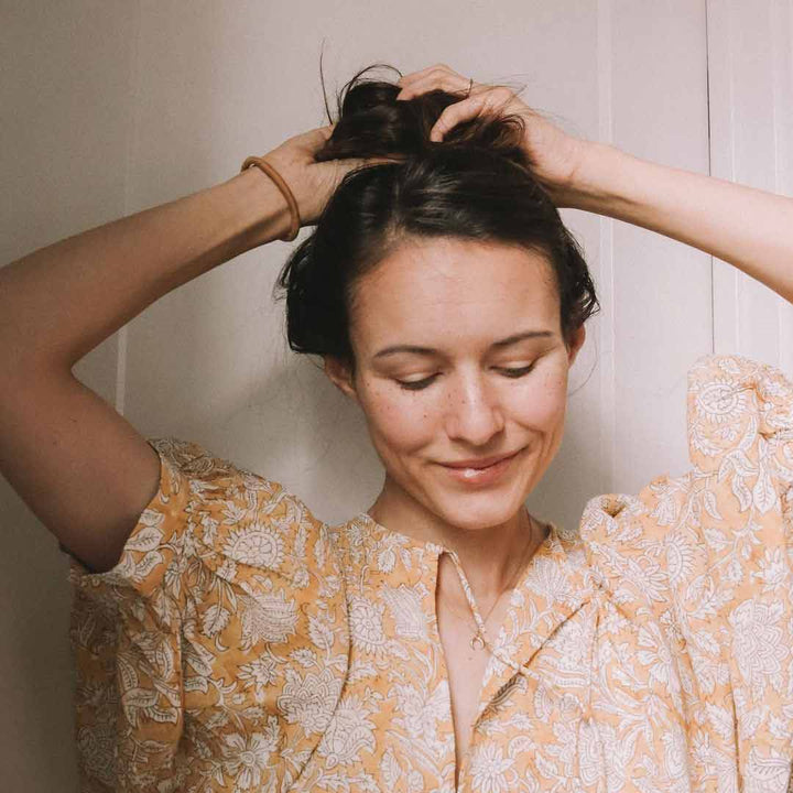 Plastic-Free Hair Ties, Eco Scrunchies, Organic Headbands by KOOSHOO
