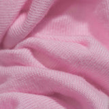 organic cotton pink scrunchie - soft no-pull no-snag no-damage hair accessory #color_pink-beet