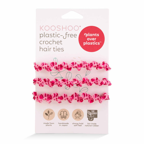 Crochet Hair Ties | Low Tension, No Snag Organic | KOOSHOO
