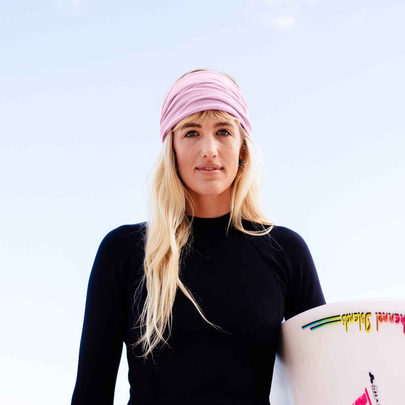 pink bandana women #color_pink-mist