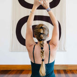 black hair ties for yoga pilates gym #color_black