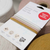 Plastic-Free Round Mondo Hair Ties