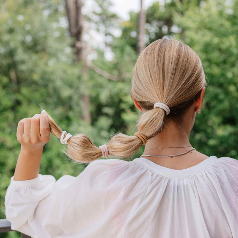 Plastic-Free Round Mondo Hair Ties