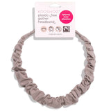 Ruched Headband that holds hair like head scrunchie - clean beauty scrunchie #color_atmosphere
