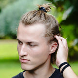 strong hair ties for men #color_black