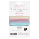 Back Image of KOOSHOO plastic-free round hair ties mondo 8 pack pastel blooms	#color_pastel-blooms-8-pack