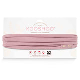 KOOSHOO organic twist headband in matte mauve that features a sustainable multi-use design. Consciously created and 100% certified organic #color_matte-mauve
