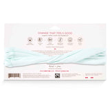 KOOSHOO organic twist headband ocean breeze. Baby blue headband that is certified organic cotton, non-toxic dyed, ethically manufactured, plastic-free packaging and handmade in a social good enterprise #color_ocean-breeze